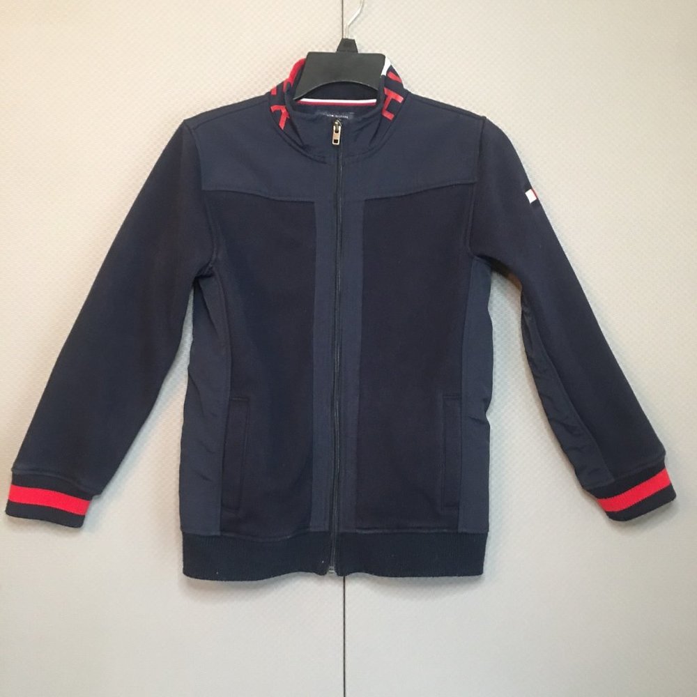 Tommy Hilfiger Zip-Up Sweater Jacket Youth Large 12-14